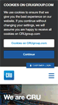 Mobile Screenshot of crugroup.com