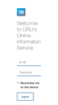 Mobile Screenshot of cruonline.crugroup.com